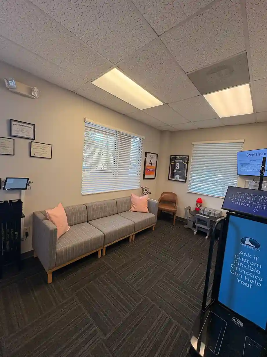 Patient evaluation at Brittian Chiropractic Center